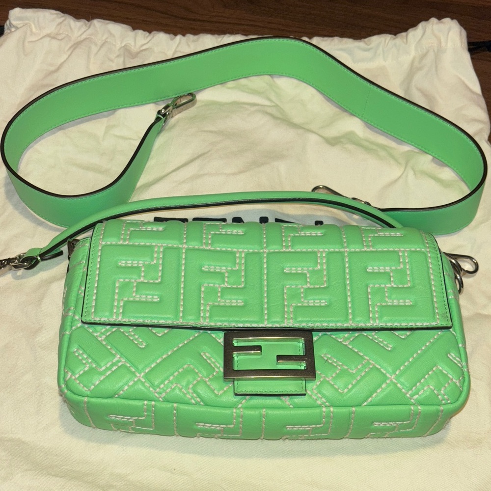 Fendi Zucca FF Baguette